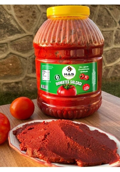 Has Şifa Deposu Gaziantep Güneş Kurusu El Yapımı Domates Salçası 5 KG