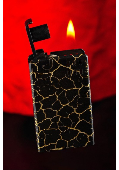 Caka Collection Serisi Vega S Black Benzinli Pirinç Çakmak