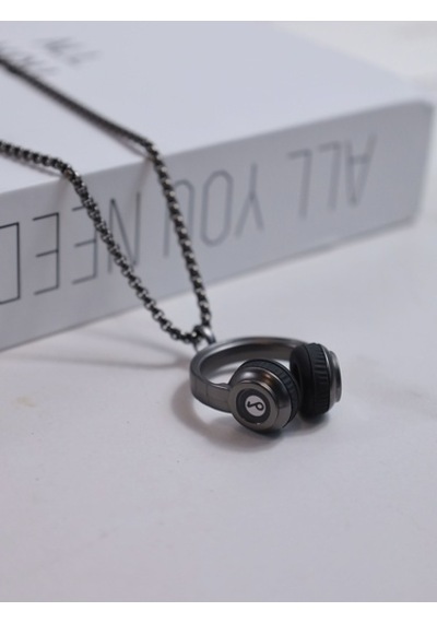 Metalmorphose Kulaklık Kolye Gri