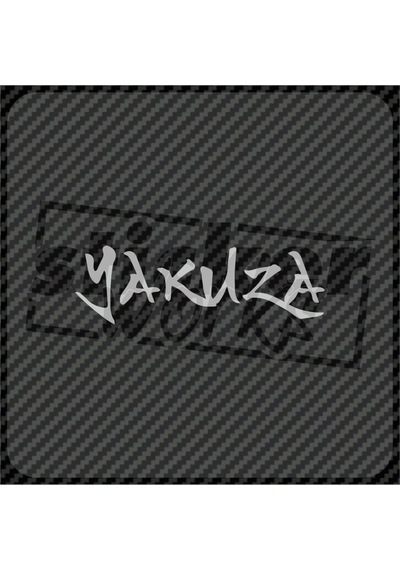 Yakuza Hologram Sticker Gümüş Gri