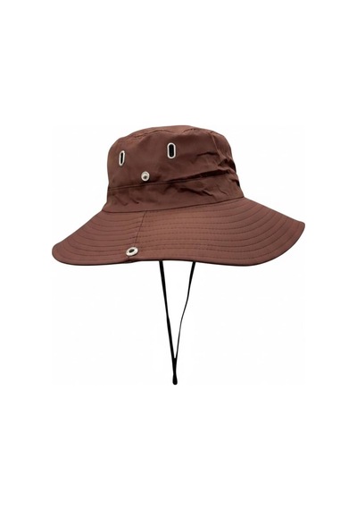 Giyu Shop Unisex Uv Korumalı Geniş Kenarlı Katlanabilir Safari Outdoor Bonnie Yürüyüş Ve Plaj Şapkası Kiremit