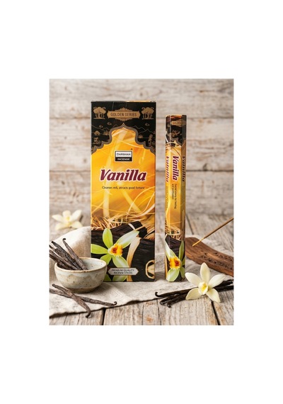 Darshan Golden Series Vanilla Vanilya Çubuk Tütsü 20 Adet