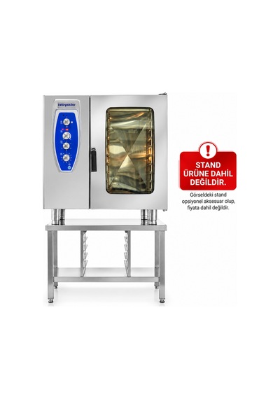 Öztiryakiler Elektrikli Konveksiyonlu Fırın Gn 1/1 - 10 Tepsi 380v