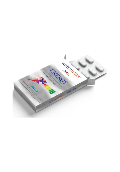 Actomins Energy Tribulus, Ginseng, L-arjinin İçeren Gıda Takviyesi