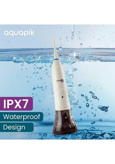 Aquapik 500 Şarjlı Taşınabilir Ağız Duşu - Kablosuz Diş Temizleme Cihazı Ve Ağız Hijyen Seti
