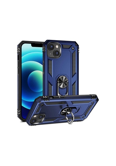 Apple Uyumlu iPhone 14 Plus Kılıf Zore Vega Kapak Mavi