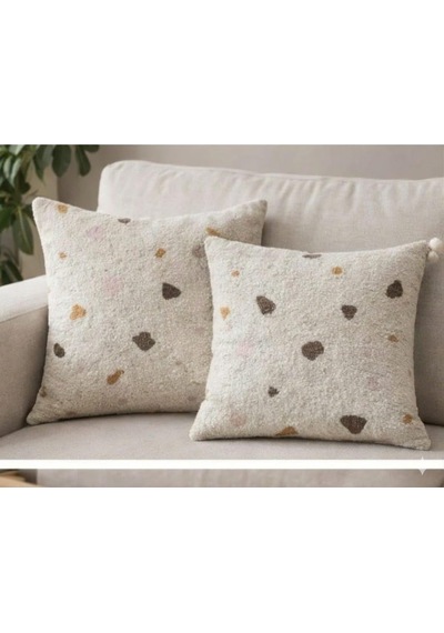 2 Li Set Esna Home Kırlent & Yastık Kılıfı. 45 45 Boyutunda Yumuşak Dokulu Puffy Kumaş Şık Modern Tarzda Kılı Diğer
