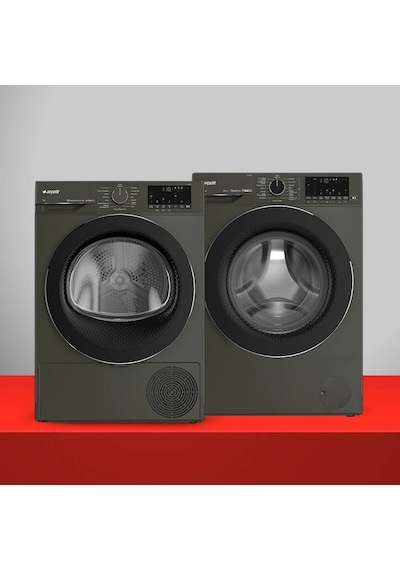 Arçelik Manhattan Grey Çamaşır Makinesi - Kurutma Makinesi Paketi
