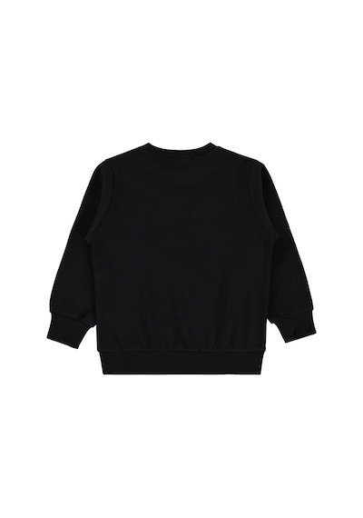 Civil Boys Zeka Küpü İguana Baskılı 2-5 Yaş Sweatshirt - Siyah