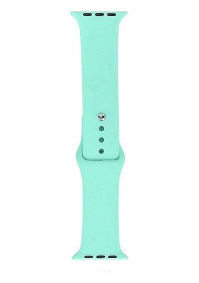 Apple Watch 7 45mm Uyumlu Band Klasik Silikon Kordon - Deep Blue - T31257