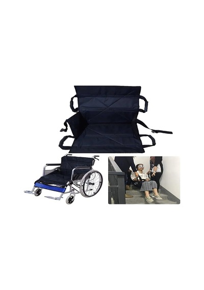 Benlife Hasta Taşıma Ve Kaldırma Koltuğu - Siyah -90 Kg Altı