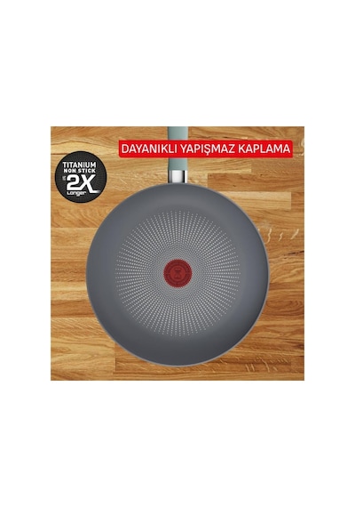 Tefal Halo Okaliptus 28 Cm Tava Yeşil