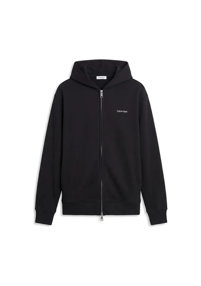 Calvin Klein Ls Mıcro Logo Dbl F, Ub1 Siyah Erkek Hoodie