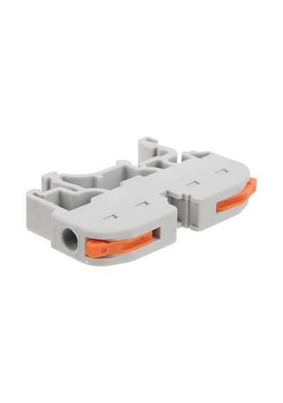 Vkemall Pct-211 Raylı Yaylı Kablolu Bağlantı Blokları 10 Adet - 0.08-4.0mm² Torksuz Hızlı Bağlantı, Ateş Direnci, Dağıtım Şase Ve Kontrol Kabineleri İçin