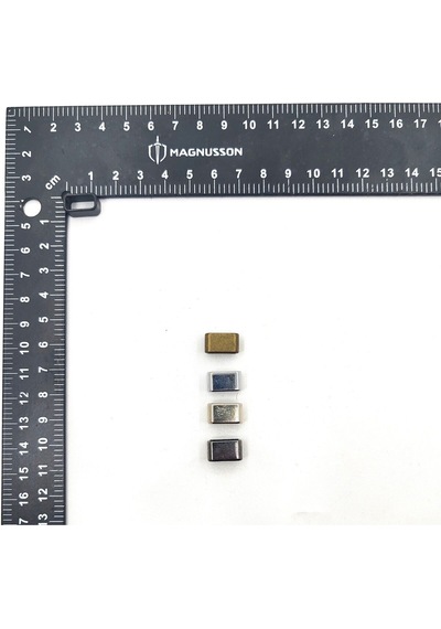6x12 Deri Bileklik Ara Aparatı 100 Gram 6 X 12 Mm / Siyah