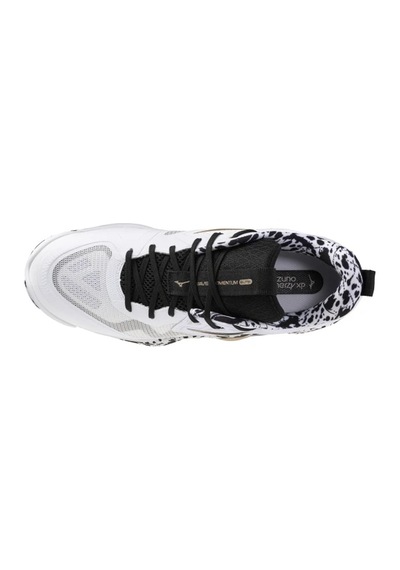 Mizuno Wave Momentum Elite Unisex Voleybol Ayakkabısı Beyaz / Desenli Çok Renkli