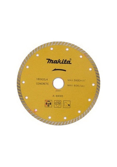 Makita A-84165 Turbo Elmas Daire Testere Bıçağı 180 MM Altın Renk