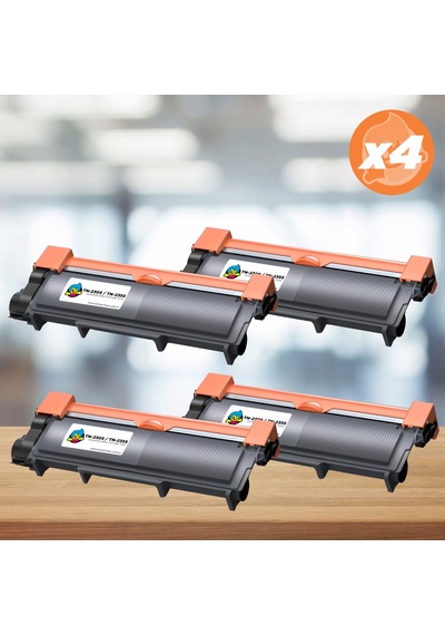 Brother Tn-2355/tn-2305 Uyumlu Toner 4 'lü Dcp-l2500 / L2520 /l2540 / Hl-l2300 / L2340 / L2360 / L2365 / Mfc-l2700 / L2720 / L2740