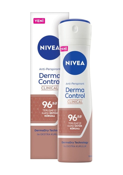 Nıvea Derma Control Clinical Kadın Sprey 150ml X 4 Adet