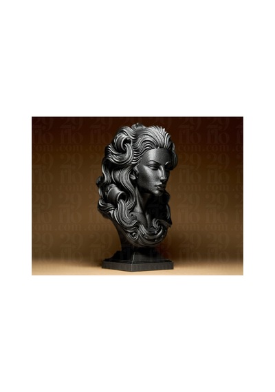Kova Burcu Figürü Eskitme Bakır Renk 15 Cm