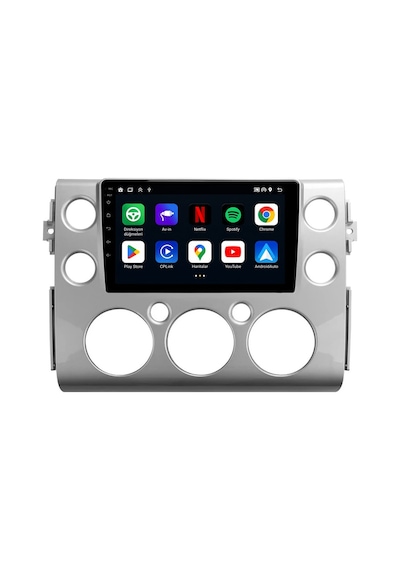 Toyota Fj Cruiser Android Multimedya 2007-2013 Carplay Android Auto Navigasyon 4gb Ram 32gb 9"