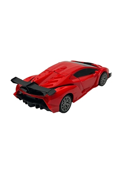 Uzaktan Kumandalı Robota Dönüşen Araba Ferrari - Kırmızı