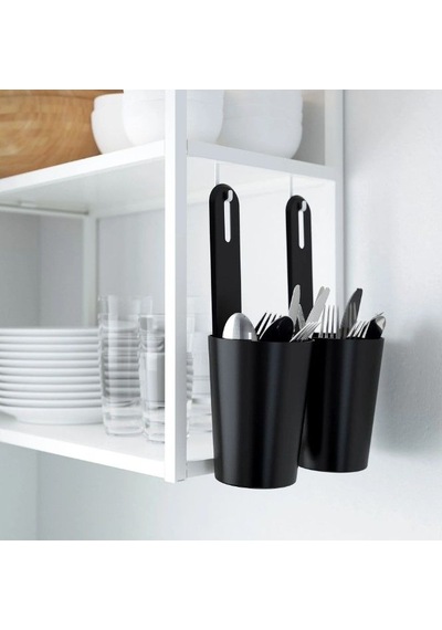 Ikea Enhet Banyo Askısı 2 Kancalı 2'li 6 X 24 Mm Beyaz