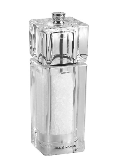 Cole - Mason H33502P Cube 145Mm Tuz Değirmeni Şeffaf