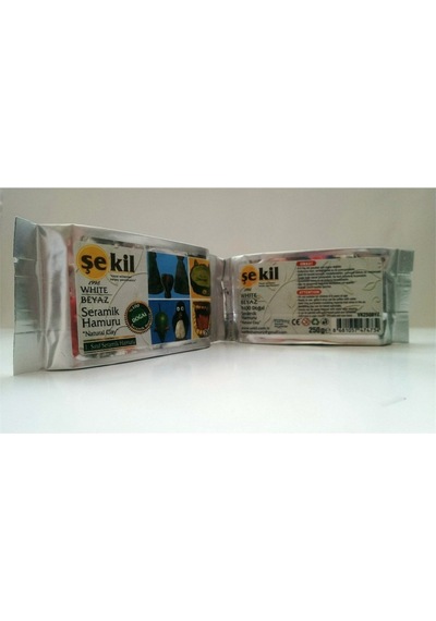 Şekil Beyaz Seramik Hamuru 250 Gr
