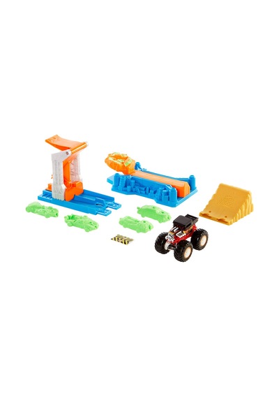 Monster Trucks Fırlat ve Çarpış Oyun Seti Gvk08-