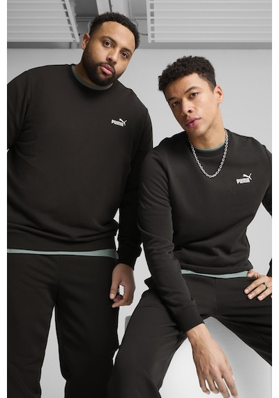 Puma Ess Small Erkek Sweatshirt Siyah