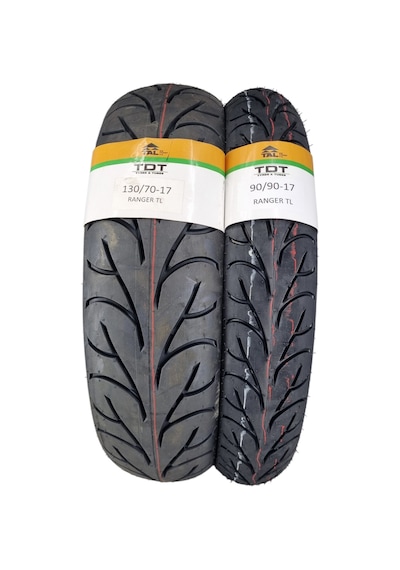 130/70-17 Ve 90/90-17 Tubeless - Dubleks Ranger Lastik Takımı