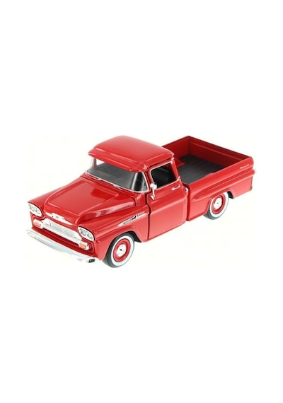 Motormax 1:24 W/b American Classics 1958 Chevrolet Apache Fleet Side Pickup Diecast Kırmızı