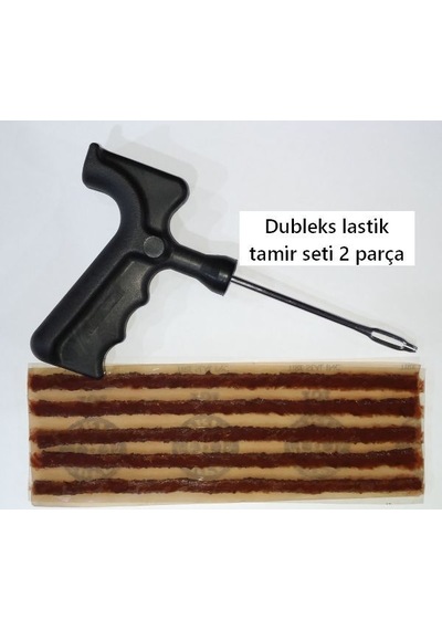 Dubleks Tubles Lastik Tamir Fitil Seti 2 Parçalı