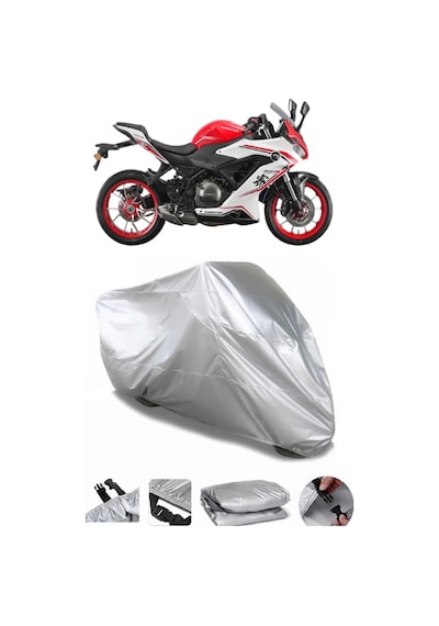 Qj Srk 400 Rr Motosiklet Brandası Su Geçirmez Örtü