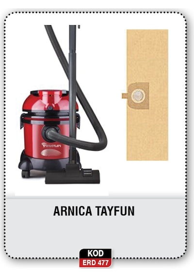 Arnica Tayfun Kağıt Toz Torbası 10 Adet (150303101)