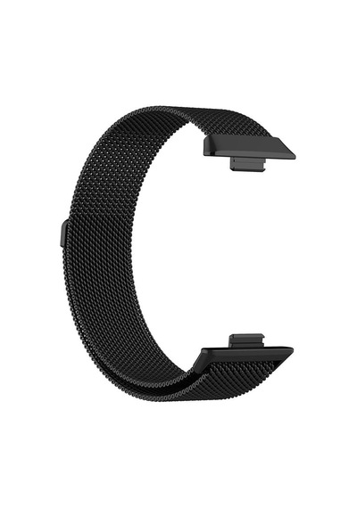 Huawei Watch Fit 5 İçin Kordon Milanese Loop Siyah Watch Fit 5 İle Uyumlu Kordon - Siyah Çok Renkli