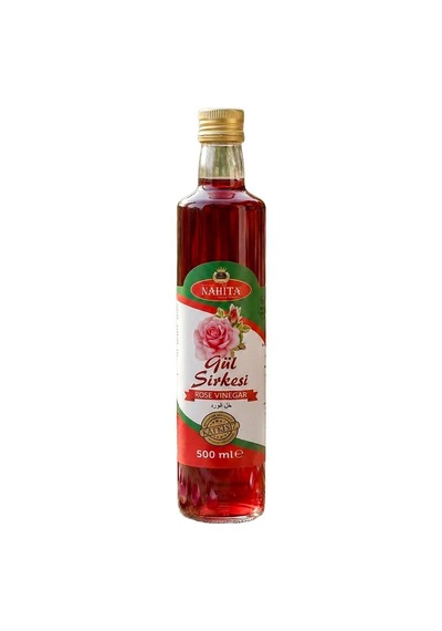 Nahita Doğal Gül Sirkesi 500 Ml - Katkısız Ve Fermente