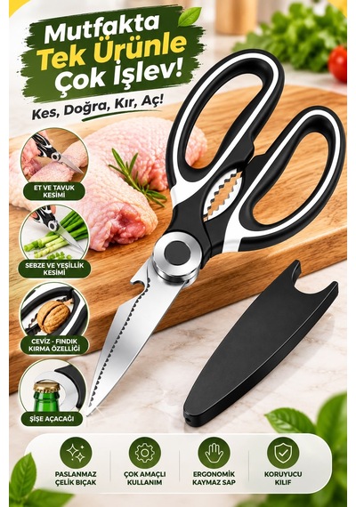 8 Parça Paslanmaz Çelik Mutfak Gereçleri Seti Sarımsak Ezici, Patates Ezici, Pizza Kesici, Soyacak, Limon Sıkacağı Gümüş