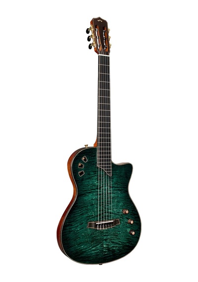 Cordoba Stage Artist Thinbody Elektro Klasik Gitar Agave Burst