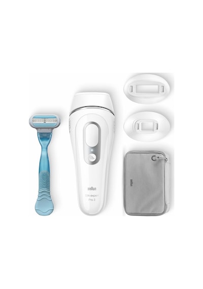 Braun Silk Expert Pro 3 PL3221 300.000 Atımlı 3 Başlıklı Yeni Nesil IPL + Seyahat Çantası