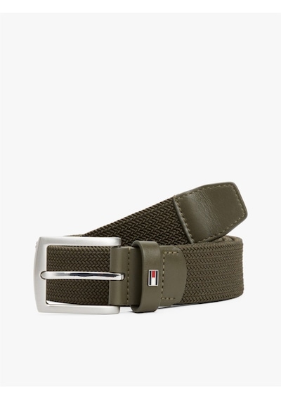 Tommy Hilfiger Denton Elastıc 3.5 Erkek Yeşil Kemer - Am0am13354 Yeşil