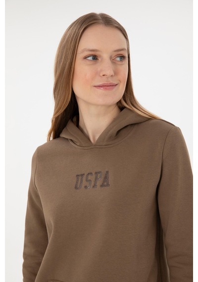 U.s. Polo Assn. Kadın Sweat 50289536-vr027 Haki
