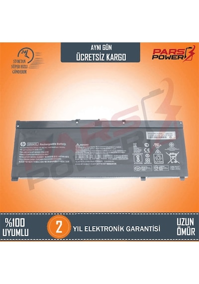 HP Pavilion Uyumlu-OMEN 917678-1B1, TPN-Q193 Batarya - Pil 15.4V - Üretici 438750