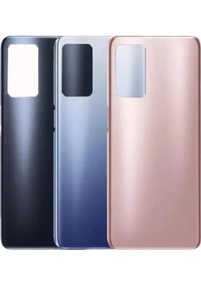 Oppo A55 İle Uyumlu Arka Pil Kapak Gri
