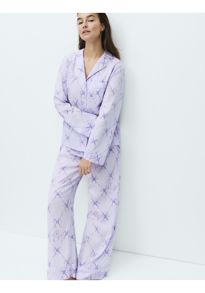 Marks & Spencer Wicked Pijama Takımı T37002262J Mor