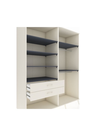 Kronos Gardrop 6 Raflı 2 Çekmeceli 2 Askılı 176x59x221 Aytaşı-antrasit/aytaşı Antrasit/aytaşı Kronos Gardrop 6 Raflı 2 Çekmeceli 2 Askılı 176x59x221 Aytaşı-antrasit/aytaşı Antrasit/aytaşı