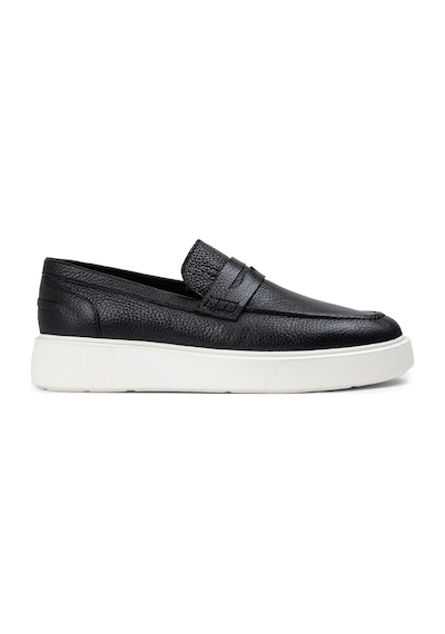Deery Hakiki Deri Lacivert Erkek Loafer Ayakkabı - 01964mlcve01 Lacivert