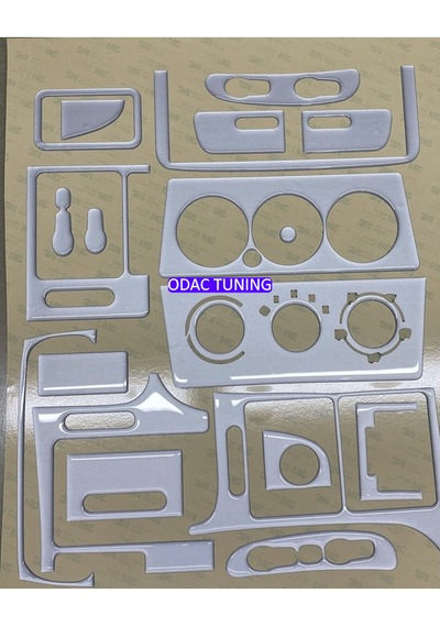 Opel Vectra B Full Set Maun Kaplama Seti , Gümüş Gri Renk