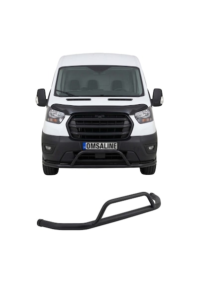 Ford Transit 2019-2026 Uyumlu Sensörsüz Araca Özel Ön Alt Koruma Siyah
